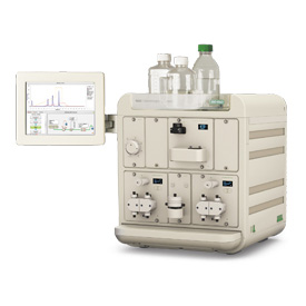 Medium-pressure gel filtration chromatography system